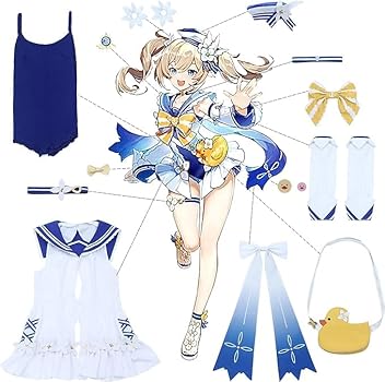 Amazon.co.jp: [LJwhip] 原神 モンド キラキラアイドル・バーバラ（水